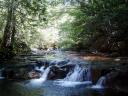 The stream above Devil's Hole at Breitenbush