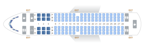 Boeing 737 300 схема салона белавиа